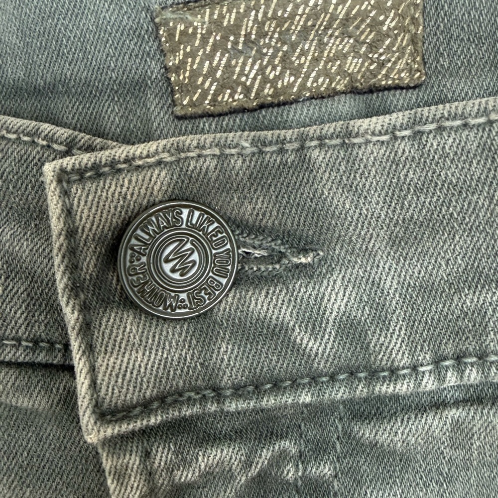 Mother The Charmer Distressed Jeans in Forest size 28 - Picture 3 of 8
